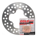 BRAKE ROTOR & PAD FRONT KIT - HON TRX500FM 05-11