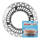 Whites Brake Rotor & Pad Front Kit - Honda CRF230F 05-20