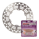 Whites Brake Rotor & Pad Front Kit - Suzuki DRZ400E 00-20