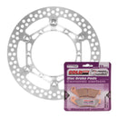 BRAKE ROTOR & PAD FRONT KIT - YAM YZ250F 01-06