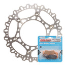 Whites Brake Rotor & Pad Front Kit - Yamaha YZ125 17-20