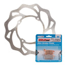 BRAKE ROTOR & PAD FRONT KIT - KTM 85 SX 04-11 - WAVE