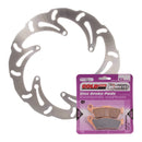 BRAKE ROTOR & PAD FRONT KIT - KTM 250 SX-F 05-06 - WAVE