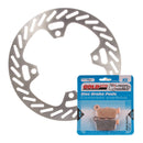 BRAKE ROTOR & PAD REAR KIT - KAW KX450F 06-18