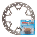Whites Brake Rotor & Pad Rear Kit - Suzuki RM125 06-11