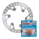 BRAKE ROTOR & PAD REAR KIT - YAM WR450F 03-20