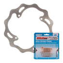 BRAKE ROTOR & PAD REAR KIT - KTM 85 SX 04-10 - WAVE