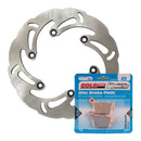 BRAKE ROTOR & PAD REAR KIT - KTM 450 EXC 04-16 - WAVE