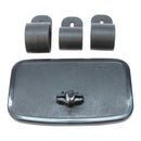Whites Mirror Universal Utv W 1.5" / 1.75" / 2" Clamps
