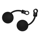 Whites Mirror Universal Folding Enduro 7/8" Black Pair