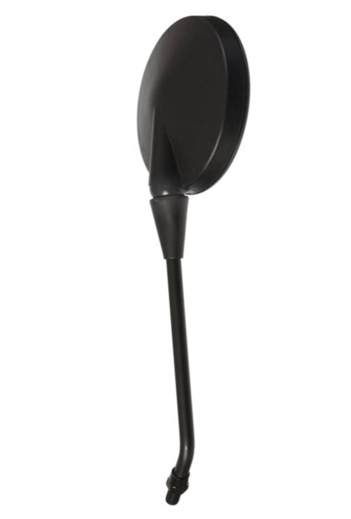 Whites Mirror 10mm Universal Matt Black Round