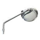 Whites Mirror 8mm Universal Chrome - Left Hand Thread Each