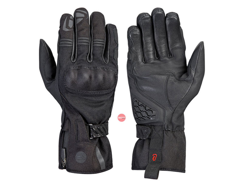 Ixon Ms Loki Black anth Road Gloves Size Large