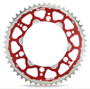 Moto Master Sprocket Rear Fusion Dual Ring Red 49T - THS MOTO