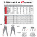 MotoDry H/d Cotton Original Jeans Black Slim Fit Waist Size 30"