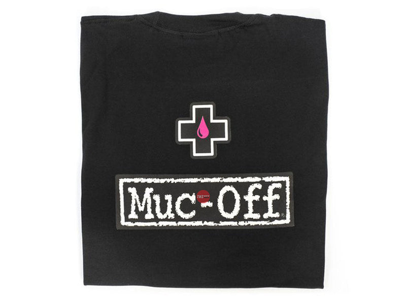 Muc-Off Printed T-Shirt Black Size XL
