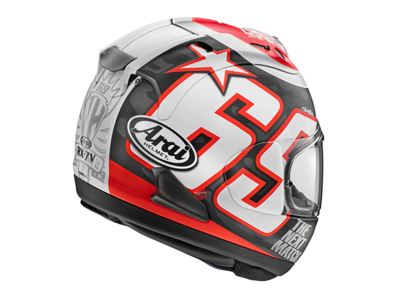 Arai Medium RX-7V Evo Nicky Reset Road Helmet Size 58cm
