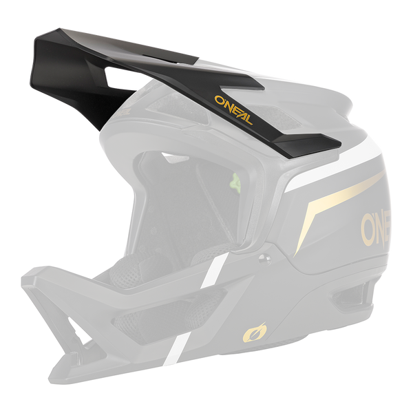 O'Neal Transition Helmet Replacement Visor Flash Black/White/Gold XS-M