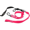 Oneal DELUX Tiedowns W/ Soft Loop & Secure Hook Black Hot Pink 1-1/2"