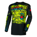 Oneal 26 Element Youth Jersey Rancid Black Neon Yellow Medium
