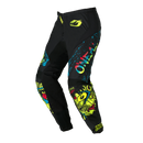 Oneal 26 Element Youth Pants Rancik Black Neon Yellow Size 8/10 24" Waist
