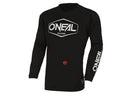 Oneal 25 Element Cotton Hexx V.22 - Black White Off Road Jersey Size Medium
