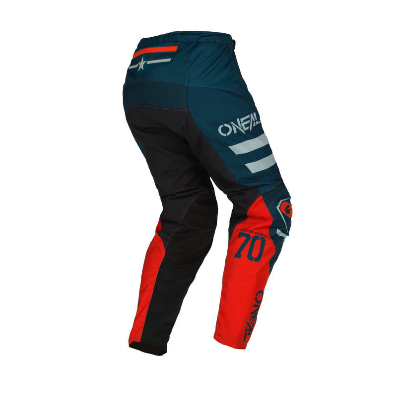 Oneal Element Squadron Teal / Gray Off Road Pants Youth Waist Size 28"