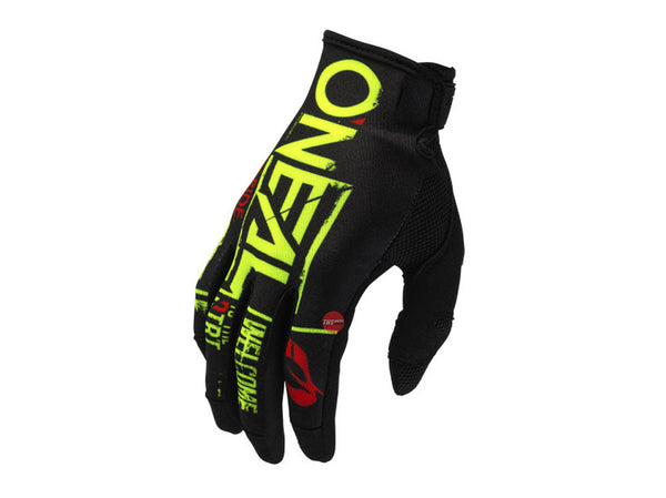 Oneal 25 Mayhem Youth Gloves Attack V.23 - Yel Y1/2-XS