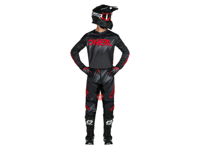 Oneal 24 Element Voltage V.24 Black Red Youth Off Road Pants Size 20" 4/5T
