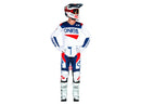 Oneal 25 Hardwear Air Slam V.24 White Blue Red Off Road Jersey Size Medium