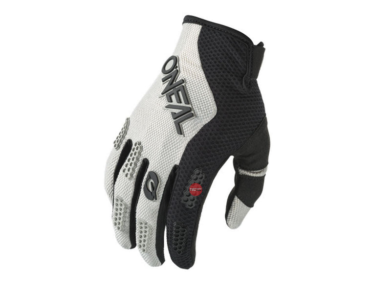 Oneal 25 Element Racewear V.24 - Black Grey  Off Road Gloves Size Small