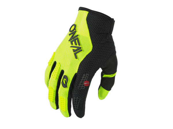 Oneal 25 Element Youth Gloves Racewear V.24 - Yel Y3/4-SM