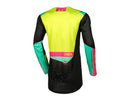 Oneal 25 Hardwear Air Slam V.24 Black n-Yellow Pink Off Road Jersey Size Medium