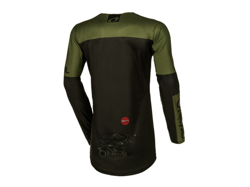 Oneal 25 Mayhem Hexx V.24 Black Green Off Road Jersey Size Small