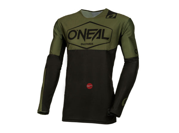 Oneal 25 Mayhem Hexx V.24 Black Green Off Road Jersey Size Medium