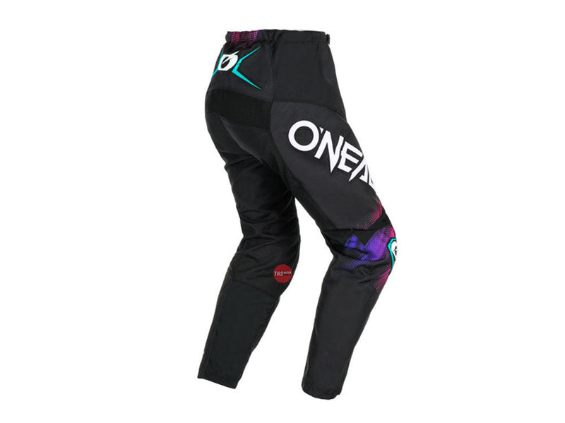 Oneal 24 Element Voltage V.24 Black Pink Youth Off Road Pants Size 18" 2/3T