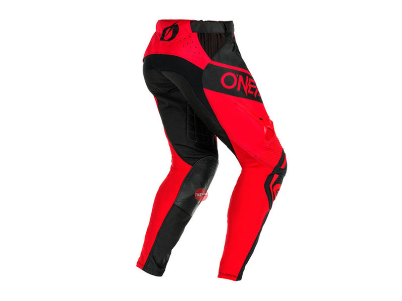 Oneal 24 H wear Haze V.24 Black red 32 Off Road Pants Waist Size 32"