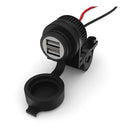 OXFORD USB DUAL SOCKET - H/BAR MOUNT