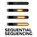 Oxford Darkturner - Sequential Fork Mounted Indicators 45-54mm Diametre