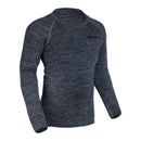 Oxford Advanced Base Layer Mens Top Charcoal Marl Size Small / Medium