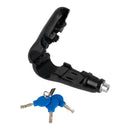 OXFORD LEVER LOCK SECURITY ALARM BLK