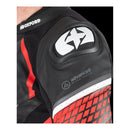 Oxford Nexus 1.0 Leather Men's Jacket - Black / Red Size 3XL