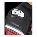 Oxford Nexus 1.0 Leather Men's Jacket - Black / Red Size 3XL