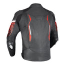Oxford Nexus 1.0 Men's Leather Jacket - Black / Red Size Large / 50