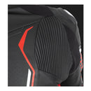 Oxford Nexus 1.0 Men's Leather Jacket - Black / Red Size Medium / 48