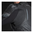 Oxford Cypher 1.0 Men's Leather Jacket - Stealth Black Size 5XL / 60