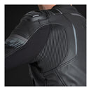 Oxford Cypher 1.0 Men's Leather Jacket - Stealth Black Size Small / 46