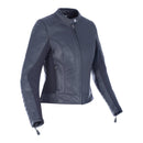 Oxford OXFORD Beckley Leather Jackets Black Womens UK 8