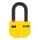 OXFORD BOSS ALARM DISC LOCK (14MM) YEL