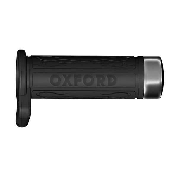 OXFORD HOT GRIPS -REPL. DARK CHROME CAP FOR 697 HOTGRIP EACH